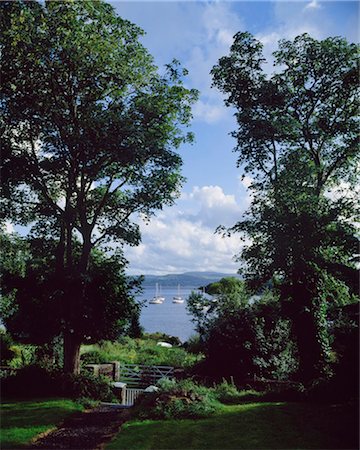 Mountshannon, co. Clare, Irlande ;Vue sur Lough Derg Photographie de stock - Rights-Managed, Code: 832-03640391