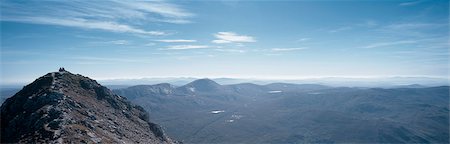 rolling hills panoramic - Co Donegal,Ireland;High Angle View Of Mountains Stock Photo - Rights-Managed, Code: 832-03640409