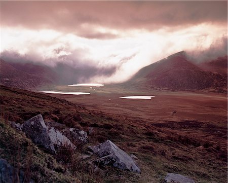 rocky terrain - Conor Pass, Dingle Peninsula, Co Kerry, Ireland Stock Photo - Rights-Managed, Code: 832-03640462