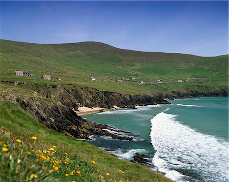 Co Kerry, Beenacouma in der Nähe von Dunquin, Dingle-Halbinsel, Stockbilder - Lizenzpflichtiges, Bildnummer: 832-03640477