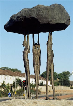 sculpted - Dublin Statues, Blackrock Dolman Foto de stock - Con derechos protegidos, Código: 832-03640612