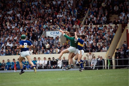 running crowd - Hurling, Tipperary V, Limerick (Green) Stock Photo - Rights-Managed, Code: 832-03640643