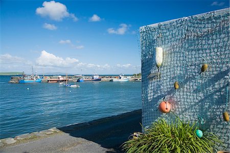 Kilbaha Harbour, Loop Head, County Clare, Ireland Foto de stock - Con derechos protegidos, Código: 832-03640872