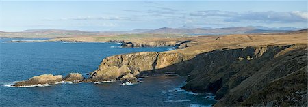 simsearch:832-03640682,k - Sea Cliffs And Coastline Near Erris Head, County Mayo, Ireland Foto de stock - Con derechos protegidos, Código: 832-03640894