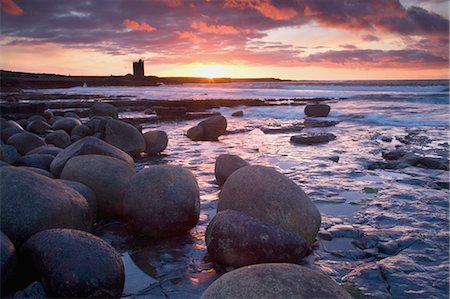 Schloß Roslee, Easky, County Sligo, Irland Stockbilder - Lizenzpflichtiges, Bildnummer: 832-03640896