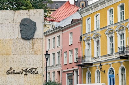 Eduard Vilde monument and buildings Stock Photo - Rights-Managed, Code: 832-03724776
