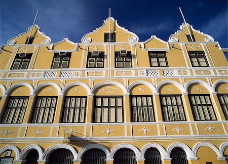 Old dutch gabled style building Stock Photo - Rights-Managed, Code: 832-03723620