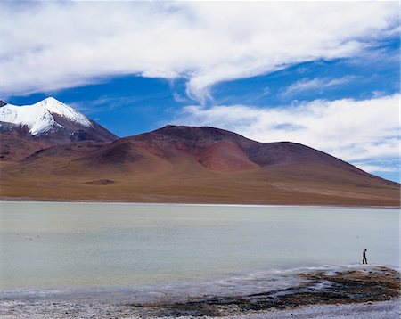 Lake in Altiplano Foto de stock - Con derechos protegidos, Código: 832-03723661