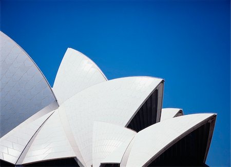 Détail du toit de l'opéra de Sydney, Sydney, Close Up Photographie de stock - Rights-Managed, Code: 832-03723967