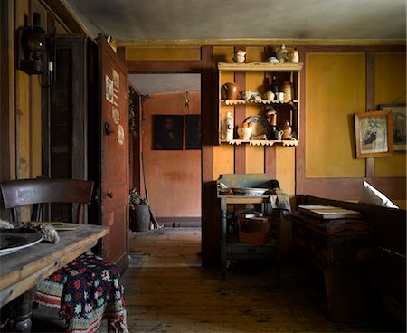 désordonné - Dennis Severs House, Spitalfields, Londres. Photographie de stock - Rights-Managed, Code: 845-04826446