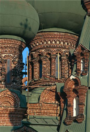 L'église de la Trinité, Ostankino, 1678-1683. Photographie de stock - Rights-Managed, Code: 845-04826488