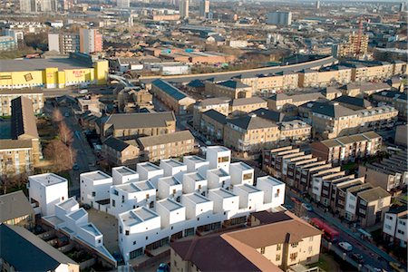 situation - Donnybrook Estate, Bow, 2006. Architects: Peter Barber Architects Stock Photo - Rights-Managed, Code: 845-04826493
