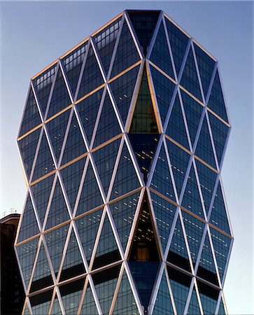 sustainable city - Hearst Tower, 300 West 57th Street, New York. 2006. Architects: Foster and Partners Stock Photo - Rights-Managed, Code: 845-04826537