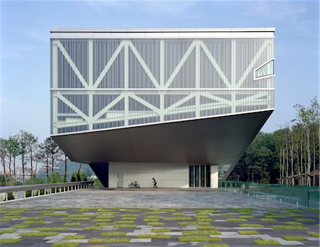 süden - Seoul National University Museum, Seoul. 1997. Architekten: OMA - Rem Koolhaas Stockbilder - Lizenzpflichtiges, Bildnummer: 845-04826541