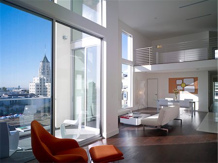 simsearch:845-03463715,k - The Hollywood Condominium, Hollywood, California. Architects: Kanner Architects Stock Photo - Rights-Managed, Code: 845-05837680