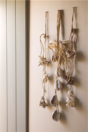 Rope hanging with sea shells Stock Photo - Rights-Managed, Code: 845-05837795