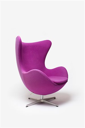 Egg Chair, Danish, 1958. Designer: Arne Jacobsen Stock Photo - Rights-Managed, Code: 845-05837814