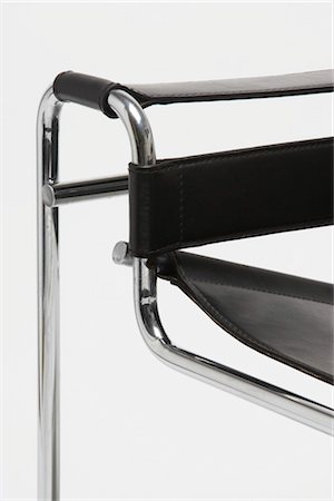 Wassily Chair, also known as the Model B3 Chair, 1925. Designer: Marcel Breuer Stock Photo - Rights-Managed, Code: 845-05837843