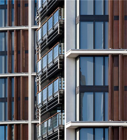One Hyde Park. Architects: Rogers Stirk Harbour + Partners Stock Photo - Rights-Managed, Code: 845-05838318