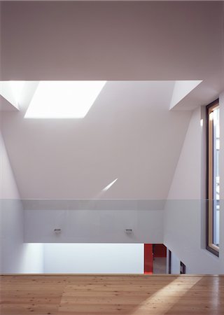 Double height mezzanine in Georgian conversion at Monmouth Road, London, UK. Architects: Pitman Tozer Stock Photo - Rights-Managed, Code: 845-06008117