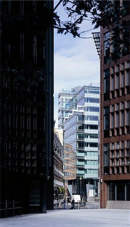 Extérieur de 10 Exchange Square, Broadgate, Londres, Royaume-Uni. Architectes : SOM, Larry Oltmanns Photographie de stock - Rights-Managed, Code: 845-06008149
