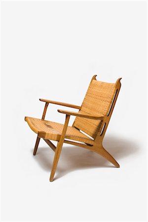 CH-27 fauteuil, des années 60, fabriqué par Carl Hansen, danois. Dessinateur : Hans Wegner J Photographie de stock - Rights-Managed, Code: 845-06008164
