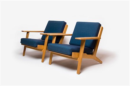 GE-290 fauteuil, des danois, des années 60, fabriqué par Getama. Dessinateur : Hans Wegner J Photographie de stock - Rights-Managed, Code: 845-06008163