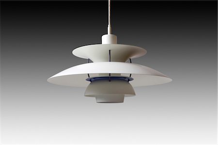 danish (places and things) - PH 5 Pendant Light, Danish, 1958, manufactured by Louis Poulsen. Designer: Poul Henningsen Stock Photo - Rights-Managed, Code: 845-06008237
