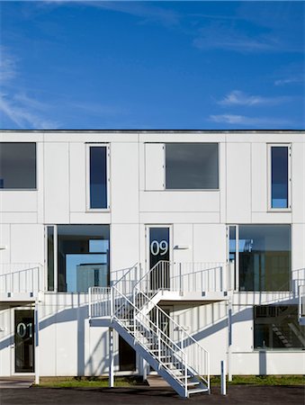 roskilde architecture - Trekroner Housing Development, Roskilde. Architects: Dorte Mandrup Arkitekter Stock Photo - Rights-Managed, Code: 845-06008272