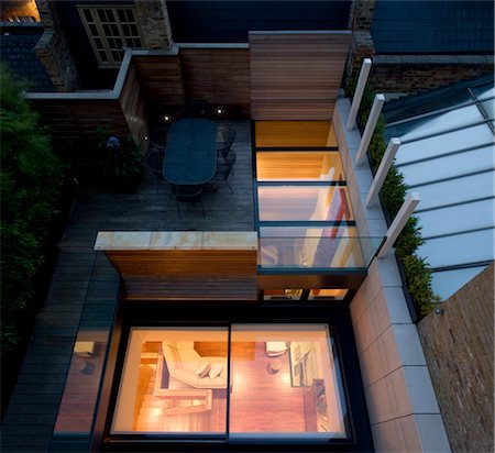 residential home facade - Inside Out, London. Architects: Milk:studio architects Stock Photo - Rights-Managed, Code: 845-06008341