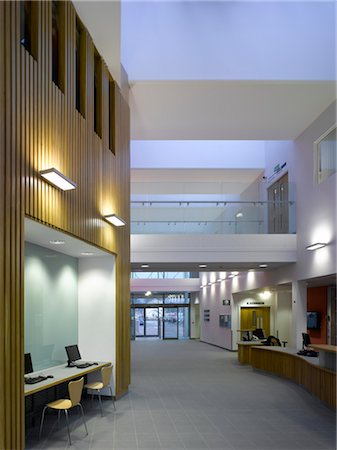 Hospital building in Newton Abbot, Devon, UK. Architects: Murphy Philipps Stock Photo - Rights-Managed, Code: 845-06008384