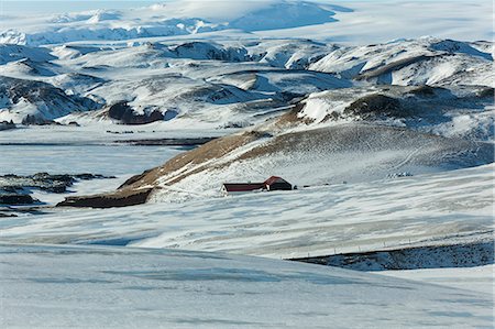 simsearch:6115-08101282,k - Rural Iceland in winter. Foto de stock - Con derechos protegidos, Código: 845-08939858