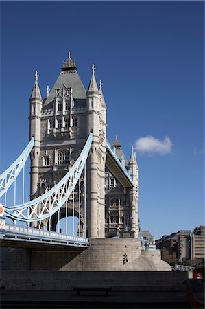 simsearch:845-02725778,k - Tower Bridge, London, 1886 - 1894. Overall. Architect: Horace Jones Stock Photo - Rights-Managed, Code: 845-02725139