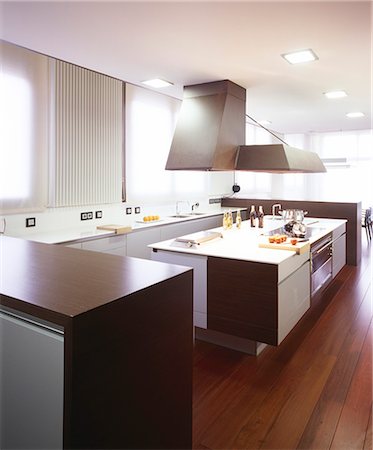 extractor - Loft in Sabadell. Kitchen. Architect: Armand Sola Stock Photo - Rights-Managed, Code: 845-02725356