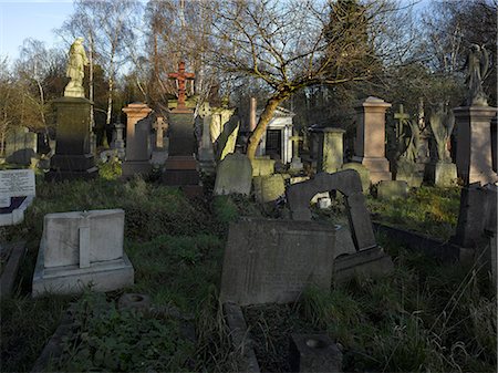 simsearch:845-02725927,k - Abney Park Cemetery, Stoke Newington, London. Foto de stock - Con derechos protegidos, Código: 845-02725686