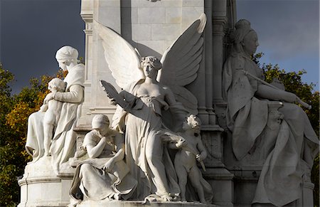 queen victoria-denkmal - Victoria Memorial, St. James' Park, London. Stockbilder - Lizenzpflichtiges, Bildnummer: 845-02725733