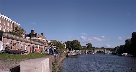 richmond - Richmond Riverside, London. Foto de stock - Direito Controlado, Número: 845-02725800