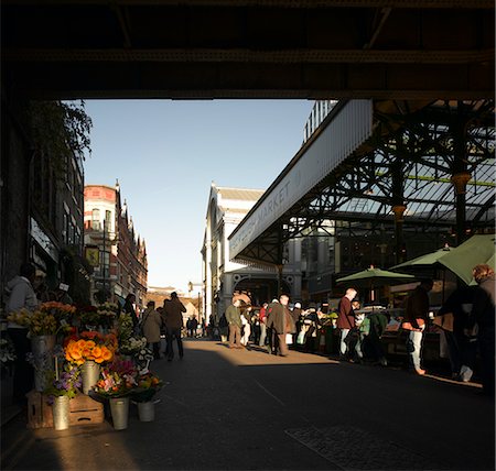 florist background - Borough Market, London. Stock Photo - Rights-Managed, Code: 845-02725813