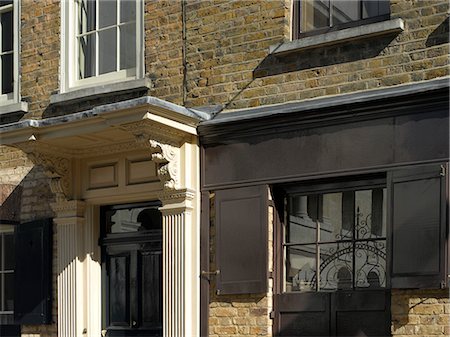 Georgian housing, Spitalfields, London. Stock Photo - Rights-Managed, Code: 845-02725839
