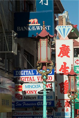 Chinatown, San Francisco, California Stock Photo - Rights-Managed, Code: 845-02726154