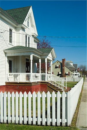 Housing, Chincoteague, Virginia. Stock Photo - Rights-Managed, Code: 845-02726355