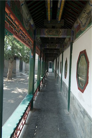simsearch:845-02726565,k - Courtyard, Summer Palace, Beijing, China - World Heritage Site UNESCO Fotografie stock - Rights-Managed, Codice: 845-02726569