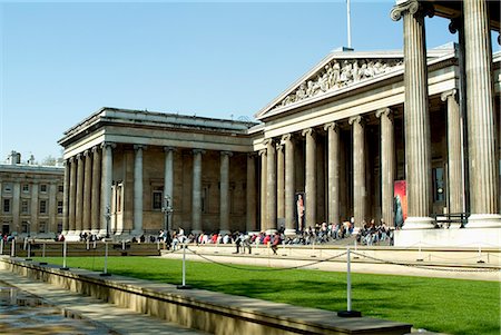 The British Museum, London, 1823 - 1847. Architect: Sir Robert Smirke Stock Photo - Rights-Managed, Code: 845-02726662