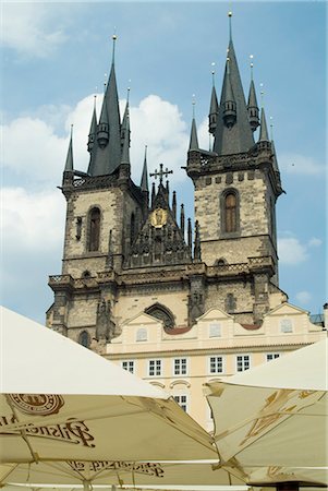 simsearch:845-03720945,k - Our Lady Before Týn, Stare Mesto (Old Town), Prague. Stock Photo - Rights-Managed, Code: 845-02726891