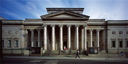 Manchester City Art Gallery, Manchester. Main entrance daytime. Stock Photo - Rights-Managed, Code: 845-02728065