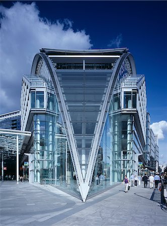 Cardinal Place, London. Exterior Detail. EPR Architects Stock Photo - Rights-Managed, Code: 845-02728195