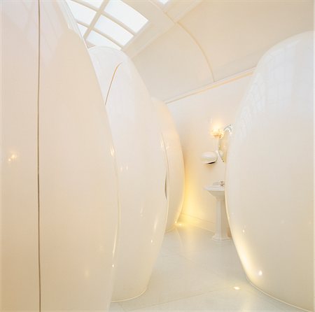 Sketch, London. WC Pods. Stock Photo - Rights-Managed, Code: 845-02728670