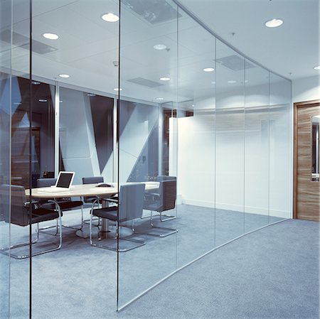 desk with wall - Offices - The Gherkin. Architect: Hanson Cribb. Stock Photo - Rights-Managed, Code: 845-02728856