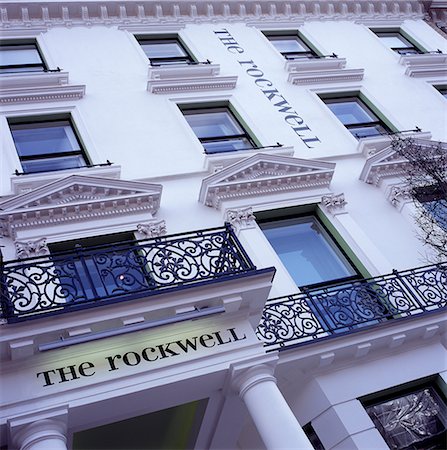 english hotels - The Rockwell Hotel, Kensington. Architects: Squire and Partners. Stock Photo - Rights-Managed, Code: 845-02728937