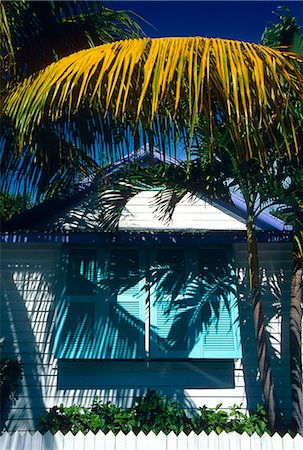 florida keys - Maison en bois, Key West, Floride Photographie de stock - Rights-Managed, Code: 845-02728971